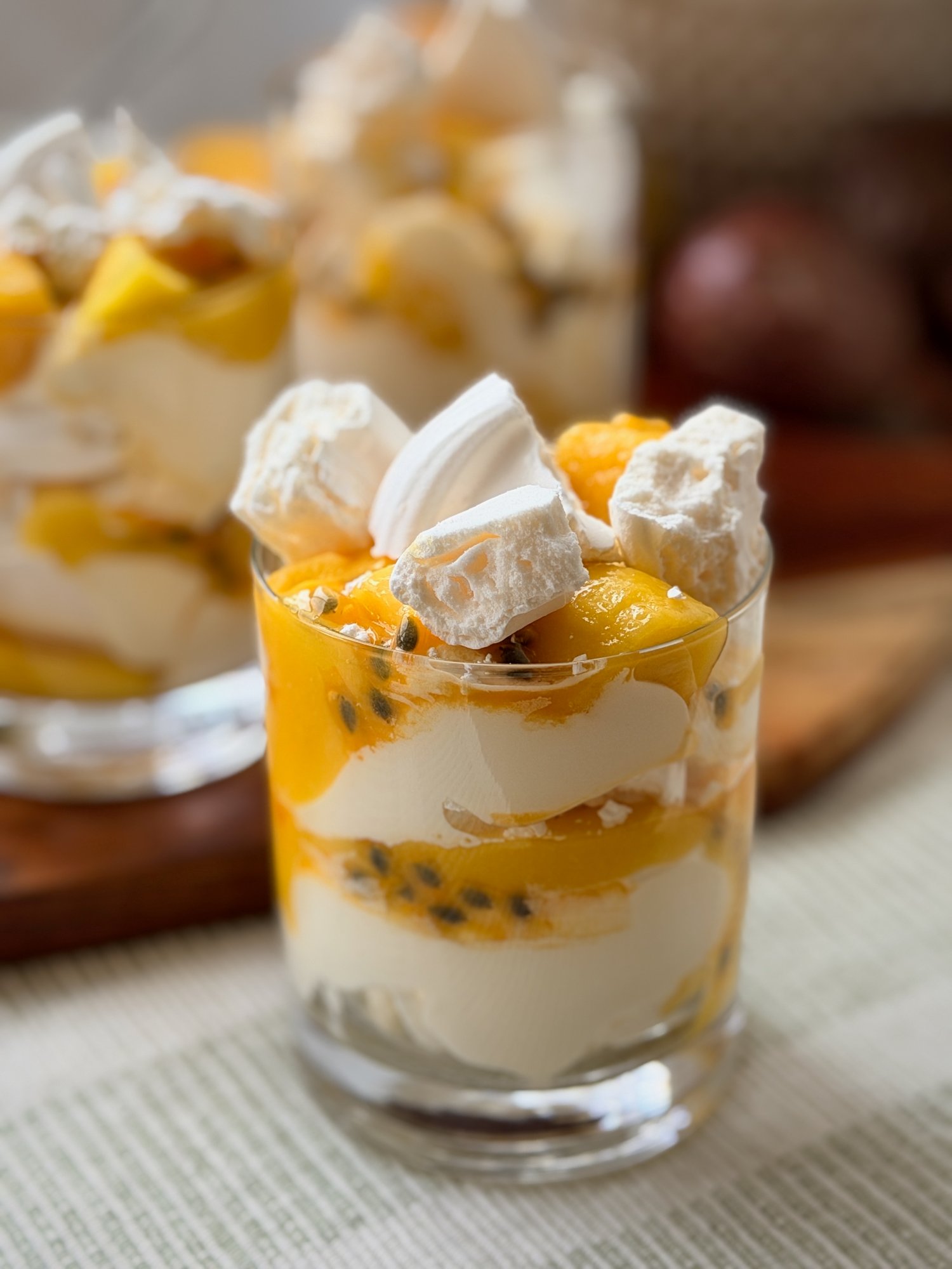 Mango & Passionfruit Eton Mess