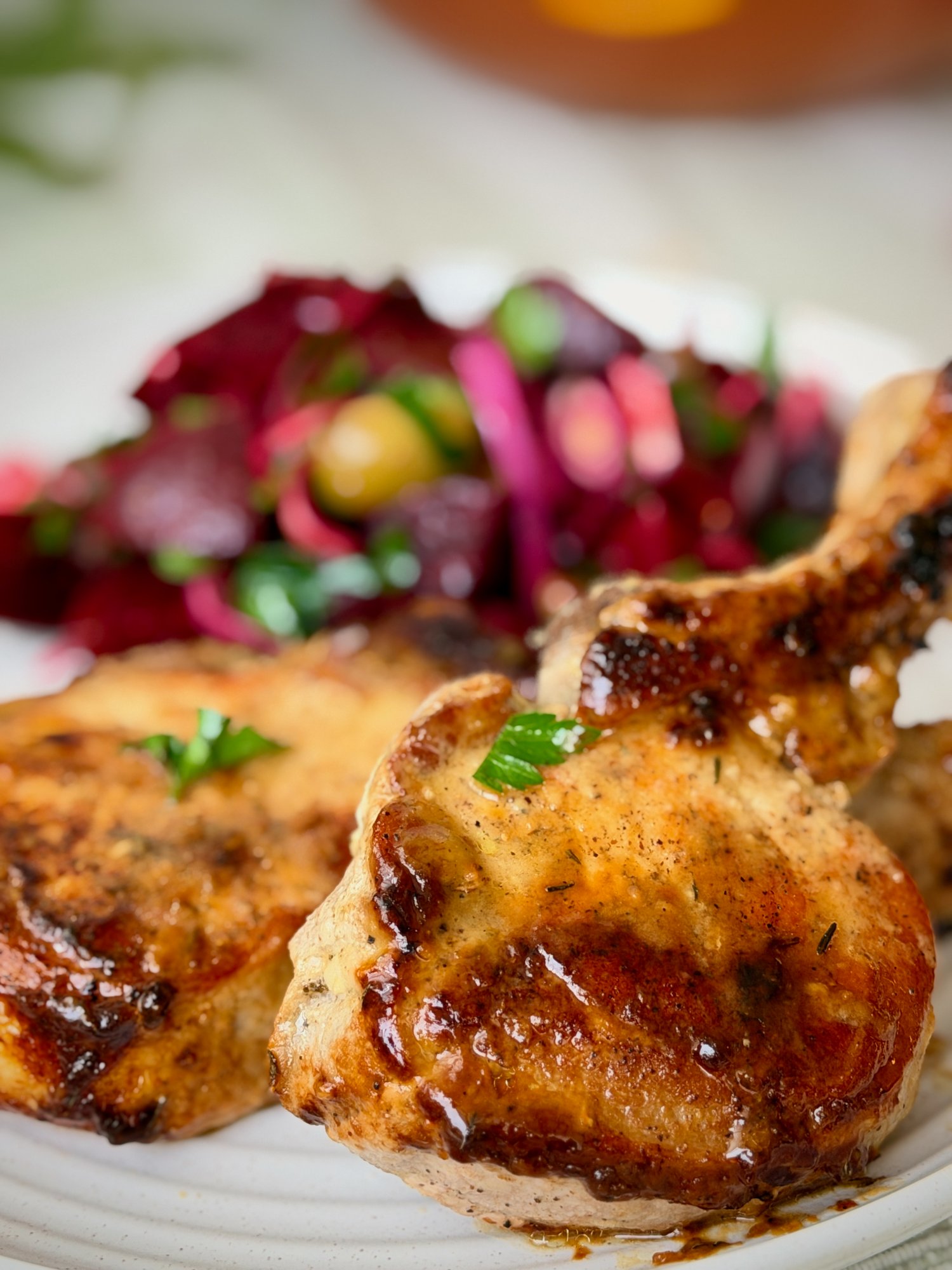 Honey Mustard Pork Chops